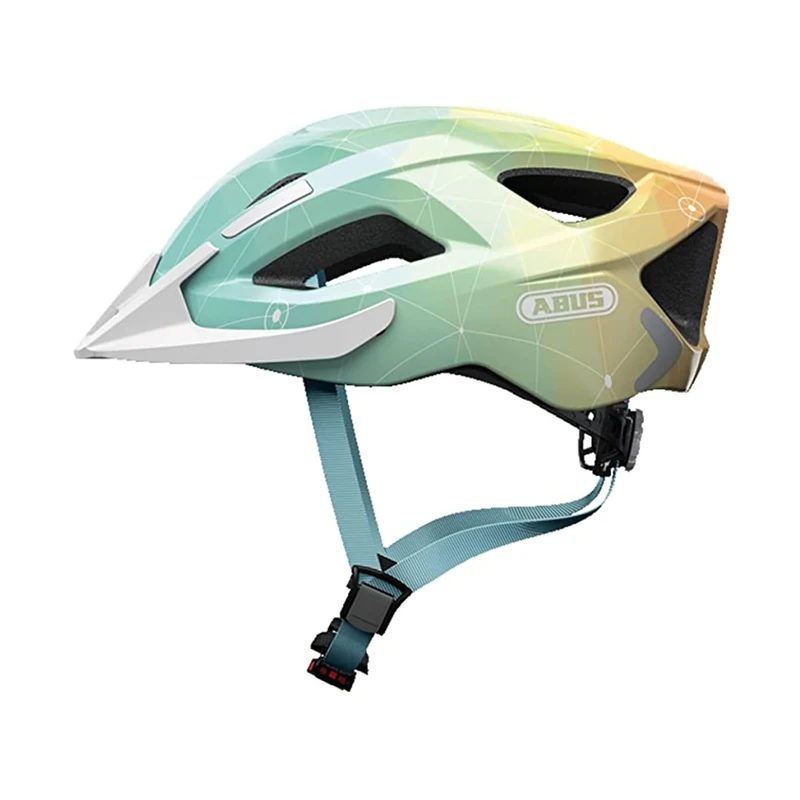 ABUS Aduro 2.0 city helmet - all-round bike helmet with light - in a sporty design for city traffic - for men and women