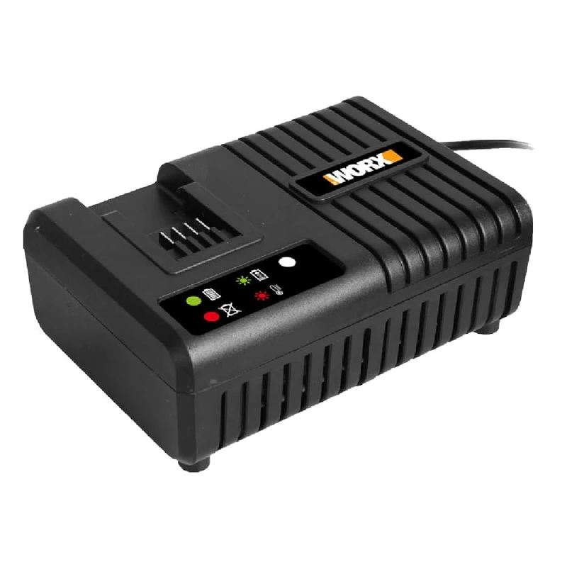Worx Battery Charging Station for Powershare Batteries/Fast Battery Charger., WA3867 120W, 20V