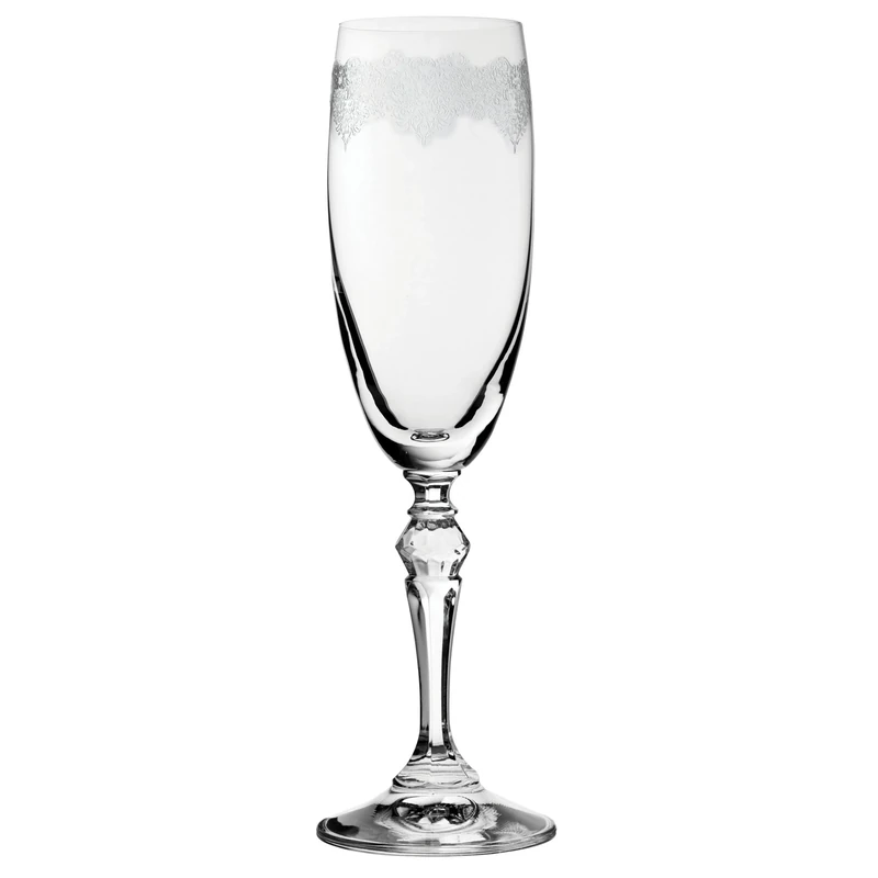 Utopia L4566-1700 Filigree Champagne Flute, 6 oz., 17 cL (Pack of 24)