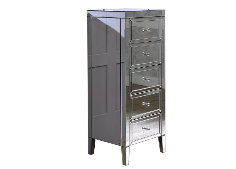 Birlea Valencia 5 Drawer Narrow Chest