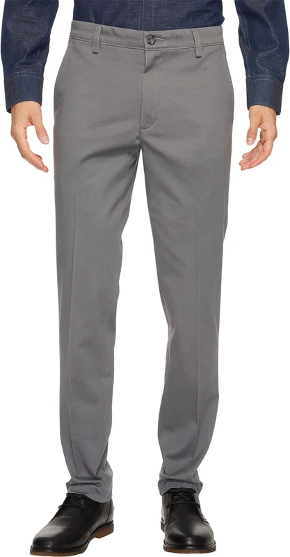 Dockers Men's Slim Fit Easy Khaki Pants, Burma Grey, 33W x 32L - Image 1