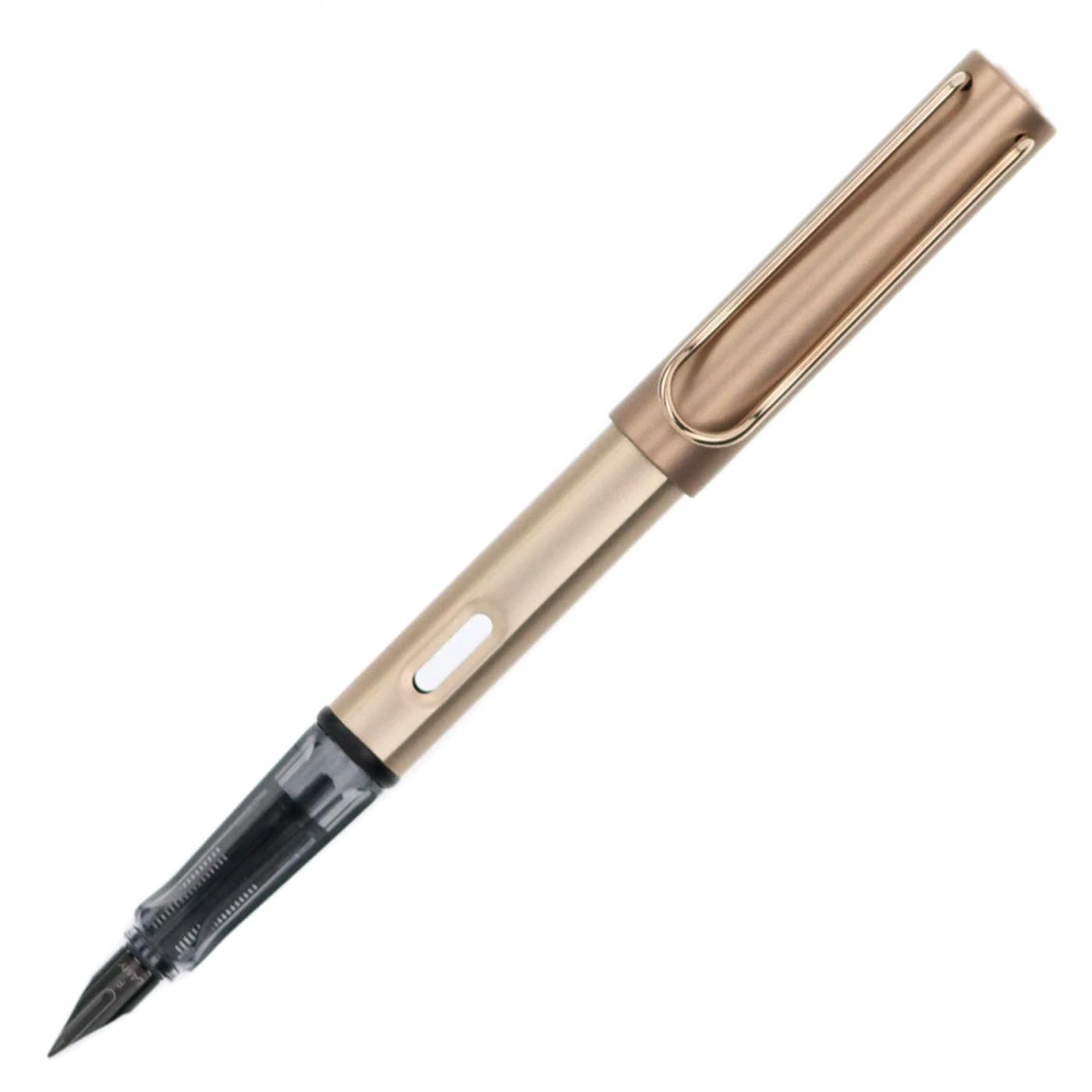 Lamy Unisex Lx Rose Gold Plated Fountain Pen - Rose Gold - Fine Nib