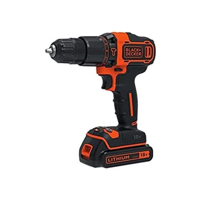 BLACK+DECKER BDCHD18KB2 Cordless Impact Drill, 18 Volt