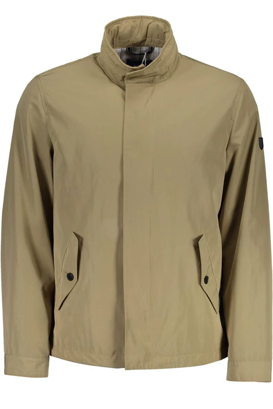 GANT Men's O1. The Grand Street Jacket, Brown (Khaki Beige), Large - Image 1