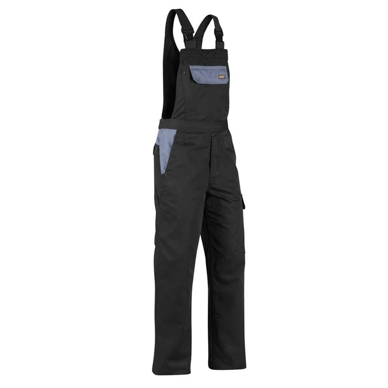 Blakläder 266512109994C56 Size C56 "Industry" Bib Overall - Black/Grey
