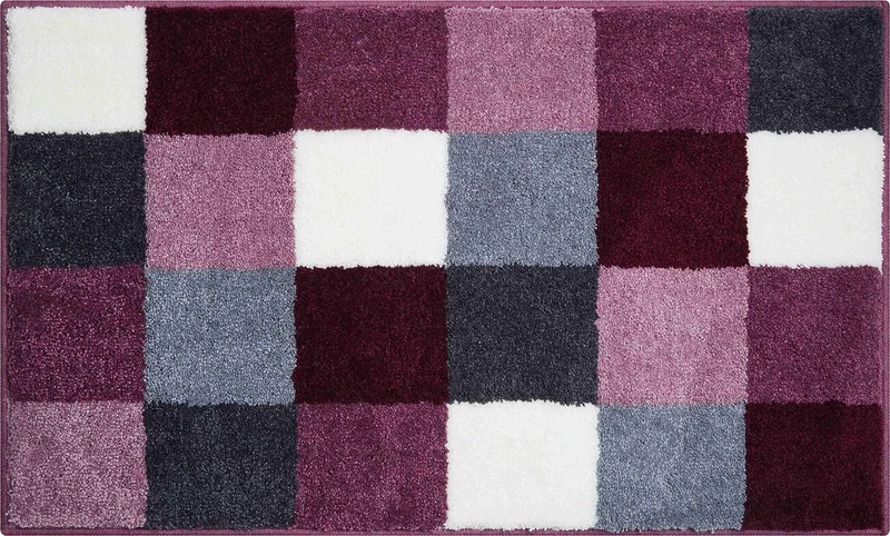 Grund bath rug, ultra soft and absorbent, anti slip, BONA, 70x120 cm, berry