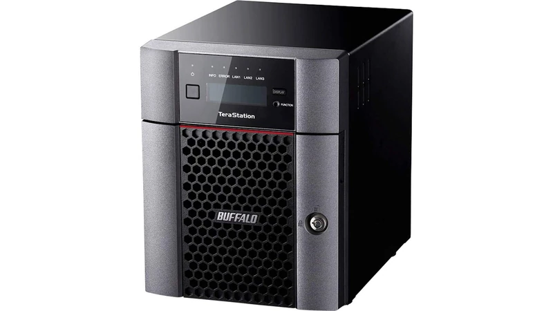 Buffalo TS5410DN1204-EU 12 TB (4 x 3 TB NAS Hard Drives Included) TeraStation 5410DN 4 Bay Desktop NAS