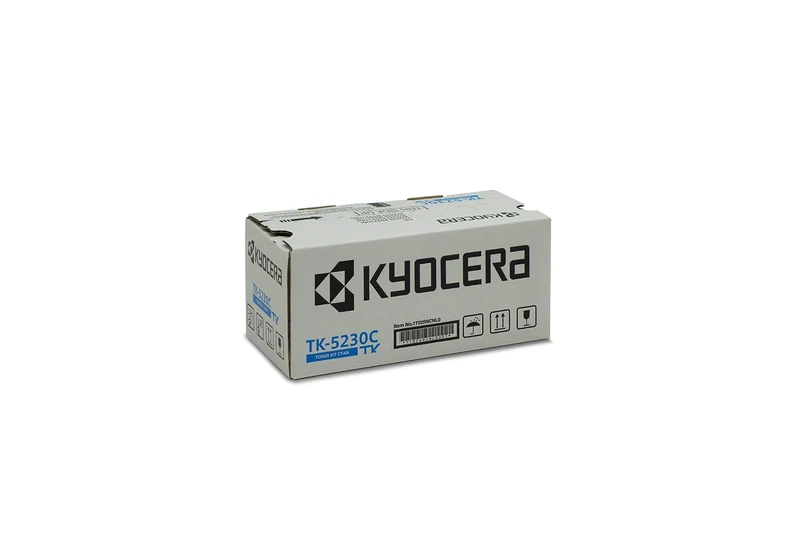 Kyocera TK-5230C Toner Cyan, Original Premium Cartridge 1T02R9CNL0. Compatible ECOSYS Printers M5521cdn/cdw, P5021cdn/cdw,XL