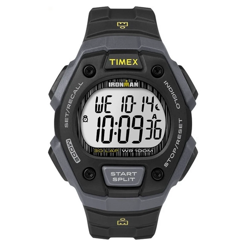 Timex Ironman Klassische 42mm Digitaluhr für Herren TW5M09500