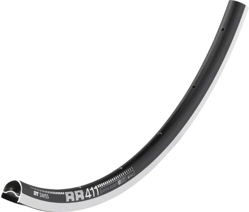 DT Swiss RR 411 SBWT 20 hole Presta-drilled black