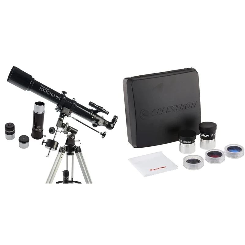 Celestron PowerSeeker 70EQ Refractor with Accessory Kit