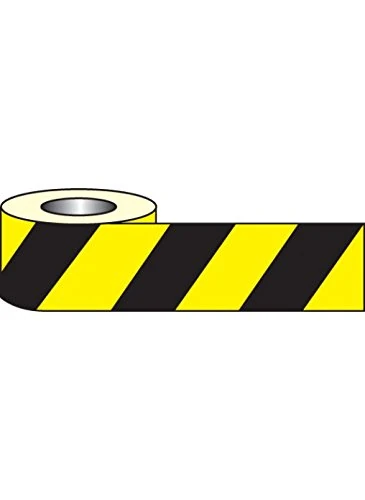 Caledonia Signs 59625 Anti Slip Tape, 18 m x 50 mm, Black/Yellow Hazard