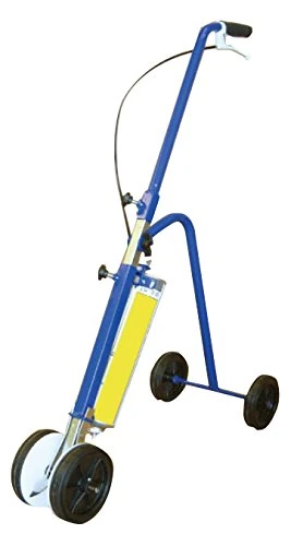 Caledonia Signs 59603 4 Wheeled Paint Line Applicator Label, Width 50 mm-75 mm