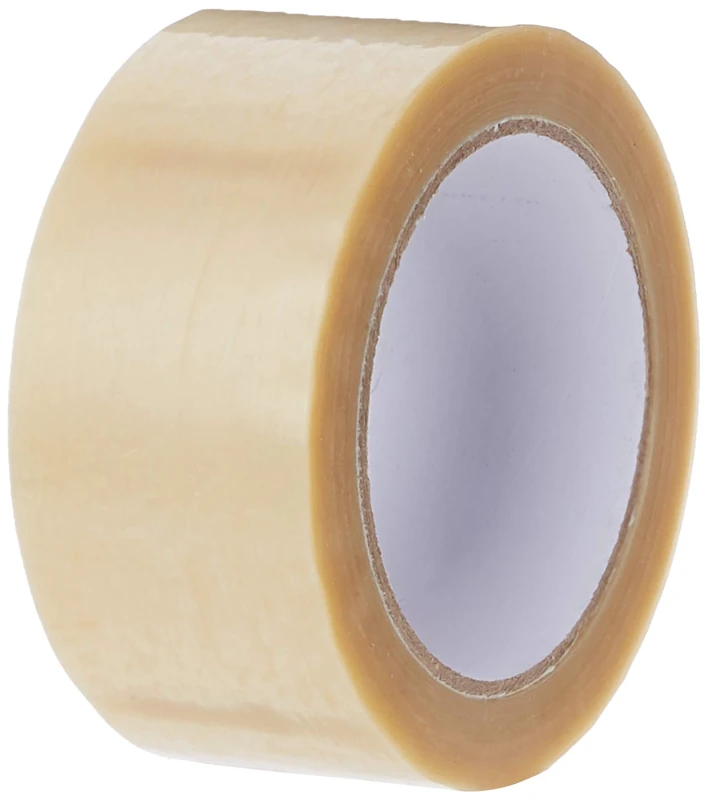 Triplast 48 mm x 66 m Heavy Duty Vinyl PVC Parcel Packing Tape - Clear (Pack of 12) - Image 1