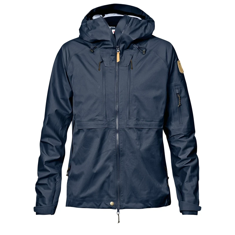 Fjallraven Women's Keb Eco-shell W Sport Jacket, Blue, XL UK - Image 1