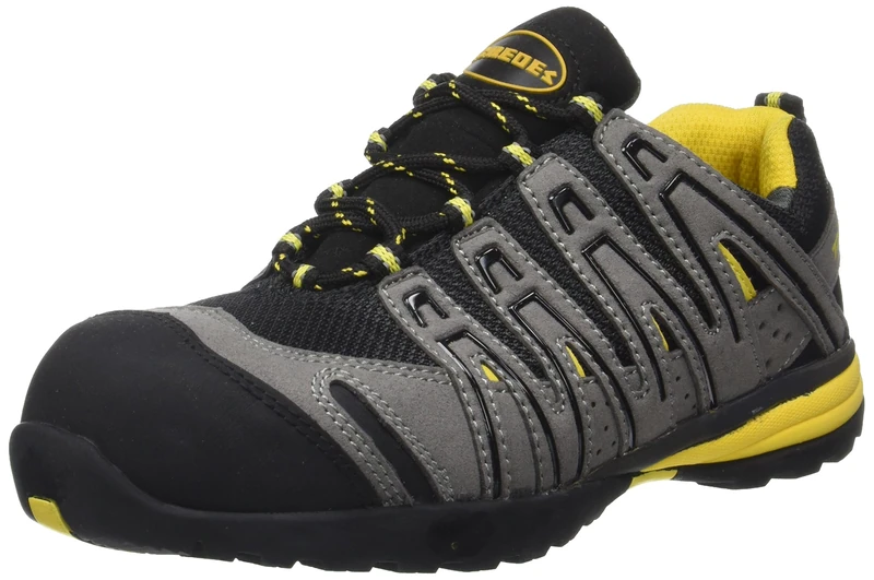 Paredes sp5027 GR36 Helio Safety Boots S1P Size 8 Grey/Black/Yellow