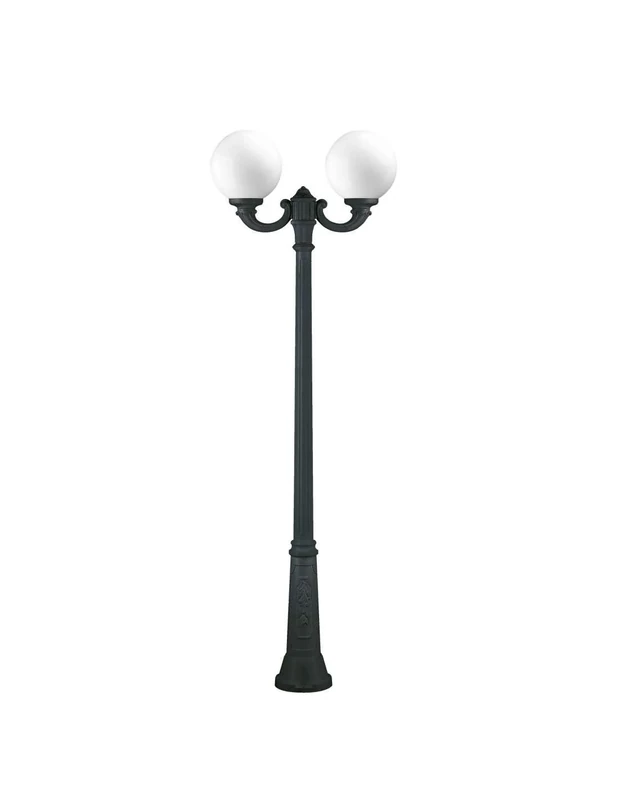 Cristher Medium INDURA 8 Light Medium Indura Globe 2 Lamp E27 Black