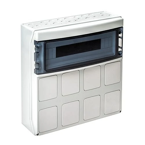 IDE pcsn18pt/RR Outlets Boxes with Lids Enclosures, IP65, 18 Modules - Image 1