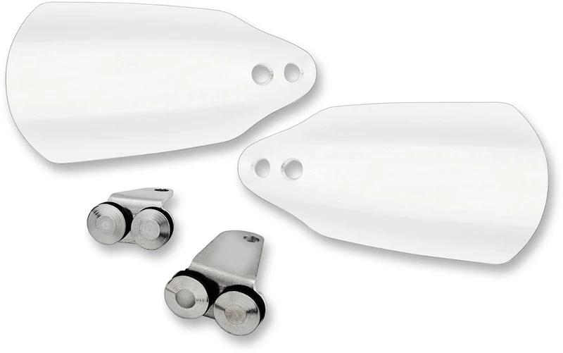 MEMPHIS SHADES HD MEM7215 Clear Handguard for Harley-Davidson Dyna/FLHR/FXST/FLST/XL