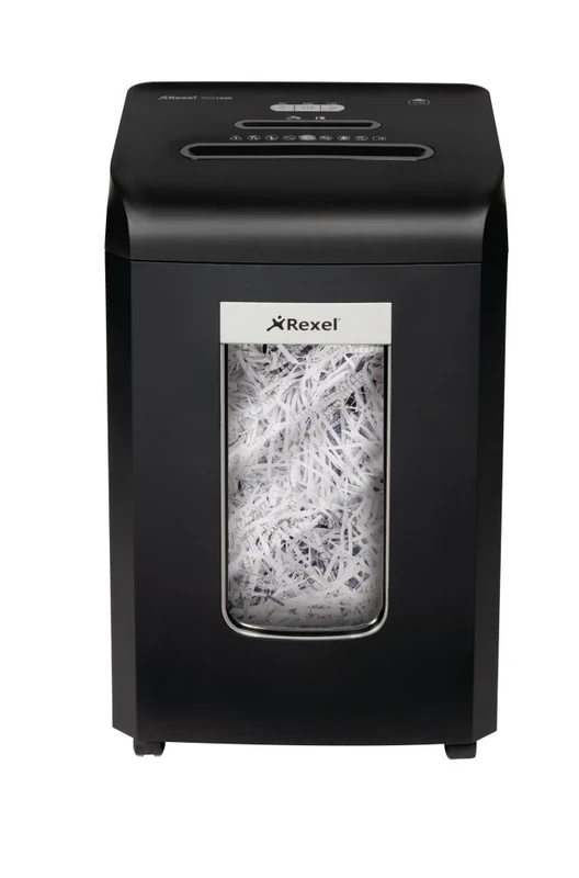 Rexel Promax 18 Sheet Manual Strip Cut Shredder for Small Office Use (Up To 10 Users), 38L Removable Bin, Extended Run Time, Includes Shredder Oil Sheets, Black, Promax RSS1838, 2100888A