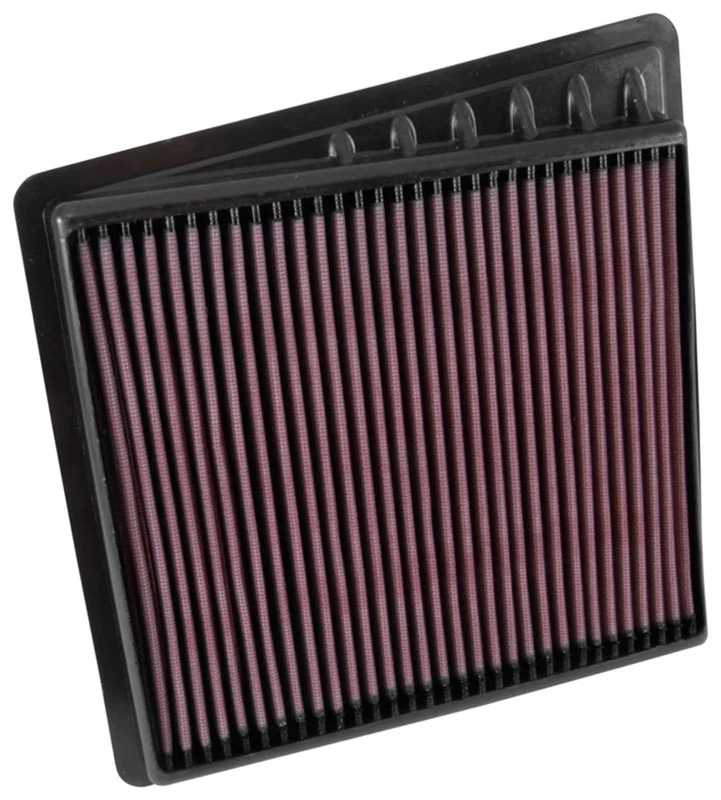 K&N Engine Air Filter: High Performance, Premium, Washable, Replacement Filter: Compatible with 2016-2019 Nissan Titan XD V8 , 33-5058