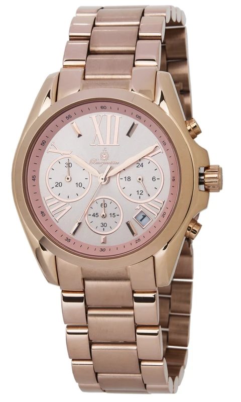 Burgmeister Women's Analogue Quartz Watch with Stainless Steel Plated Strap BM337-368