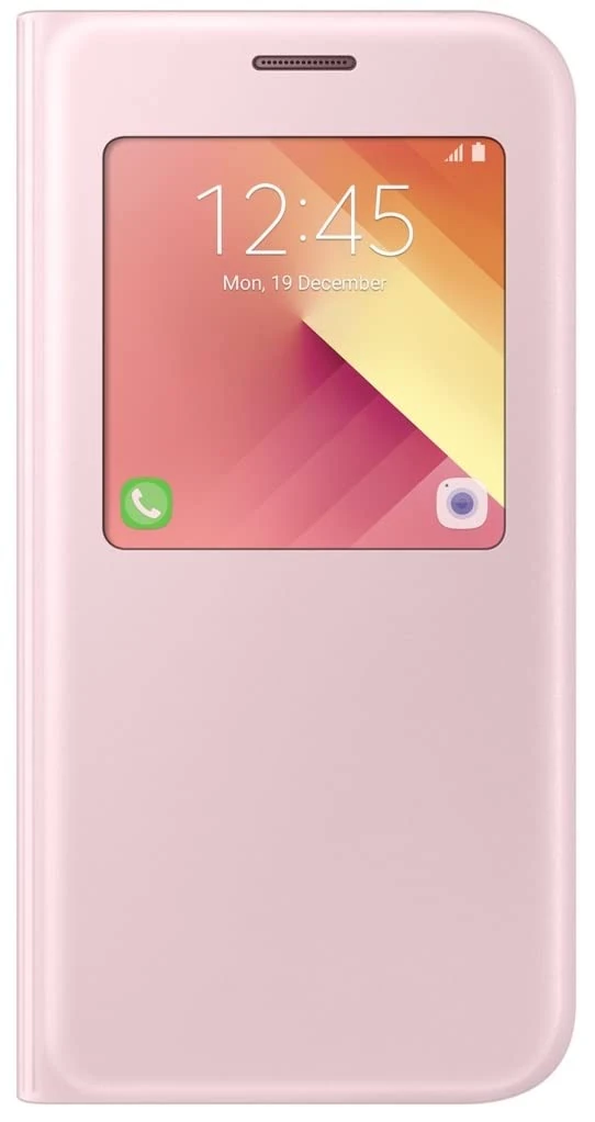 Samsung Original S View Cover for Galaxy A5 2017 - Pink