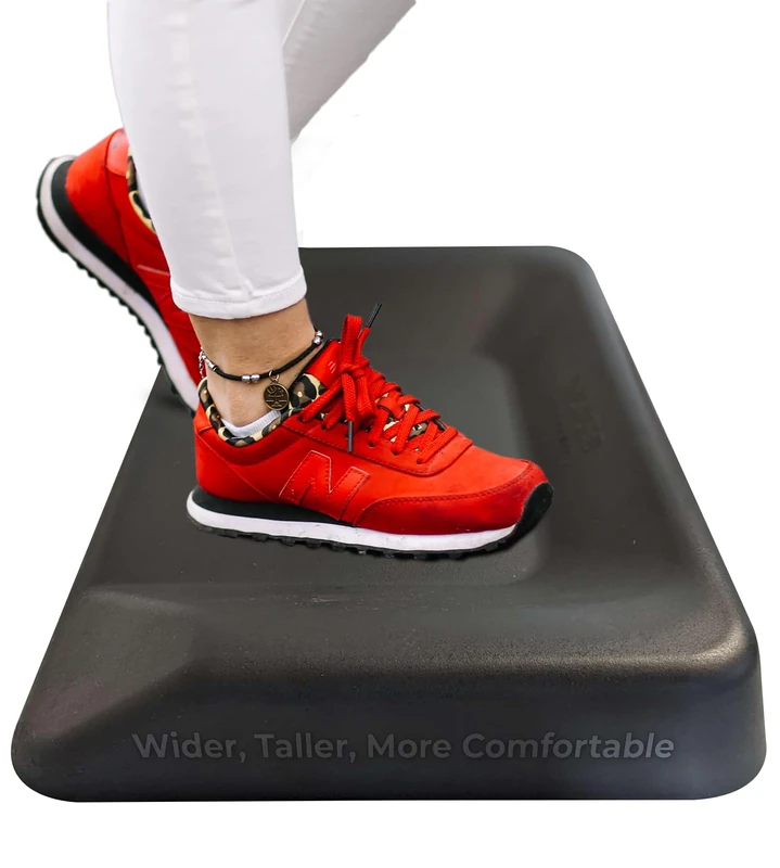 Active Standing Desk Mat – Not-Flat Anti Fatigue Mat with massage ball Large anti-fatigue mat must have office desk accessories ergonomic anti fatigue floor mat anti fatigue mat standing desk office