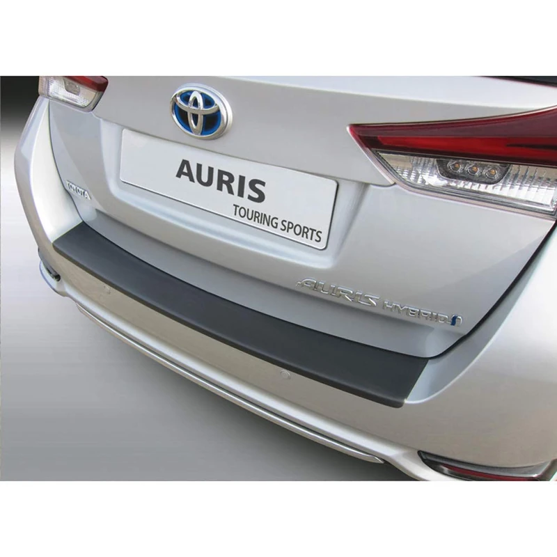 RGM ABS Rear bumper protector compatible with Toyota Auris Touring Sports 2015-2019 Black