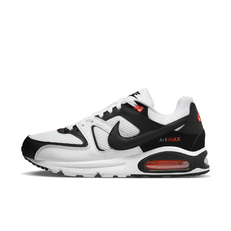 Nike Men’s Air Max Command Running Shoes, Off White (White/black/max Orange), 11.5 UK