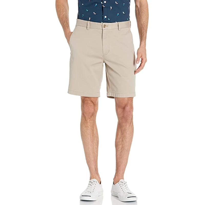 Vineyard Vines Men's 9 Inch Stretch Breaker Shorts, Khaki, 38