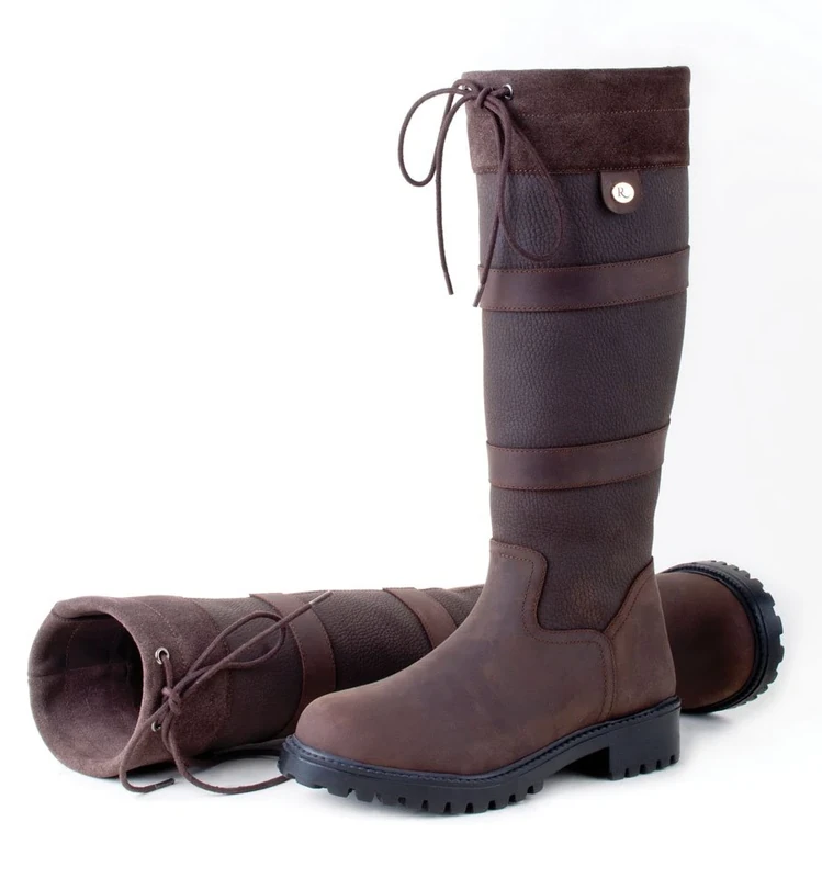 Rhinegold Unisex Boot-6.5 (40)-brown Rhinegold Elite Brooklyn Boot 6 5 40 Brown, Brown, Size 6.5 EU40 UK