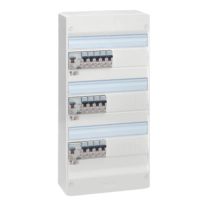 Legrand Electric Fuse Box, White, LEG93066, 400 voltsV