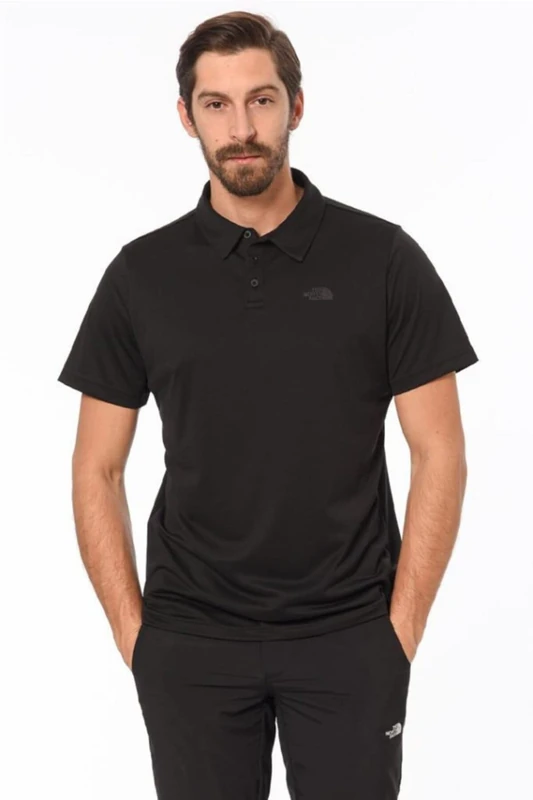 The North Face Men Tanken Polo - Tnf Black, Large