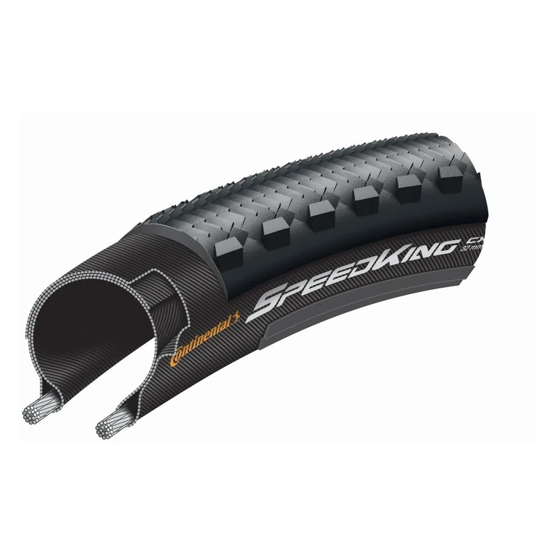 Continental Speed King Cx Racesport 32-622, Unisex Adulto, Nero, (28×1,25´´) 700×32C
