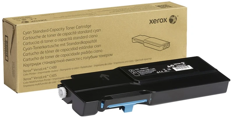 Xerox Genuine VersaLink C400 / C405 Cyan Standard Capacity Toner Cartridge (2,500 Pages) - 106R03502