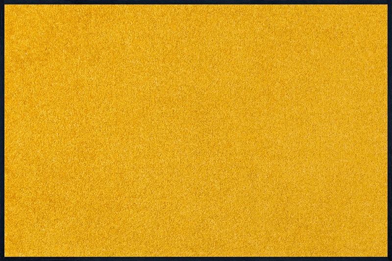 wash+dry Trend-Colour Honey Gold Acrylic Doormat, Acrylic, yellow, 60 x 90 x 0.7 cm