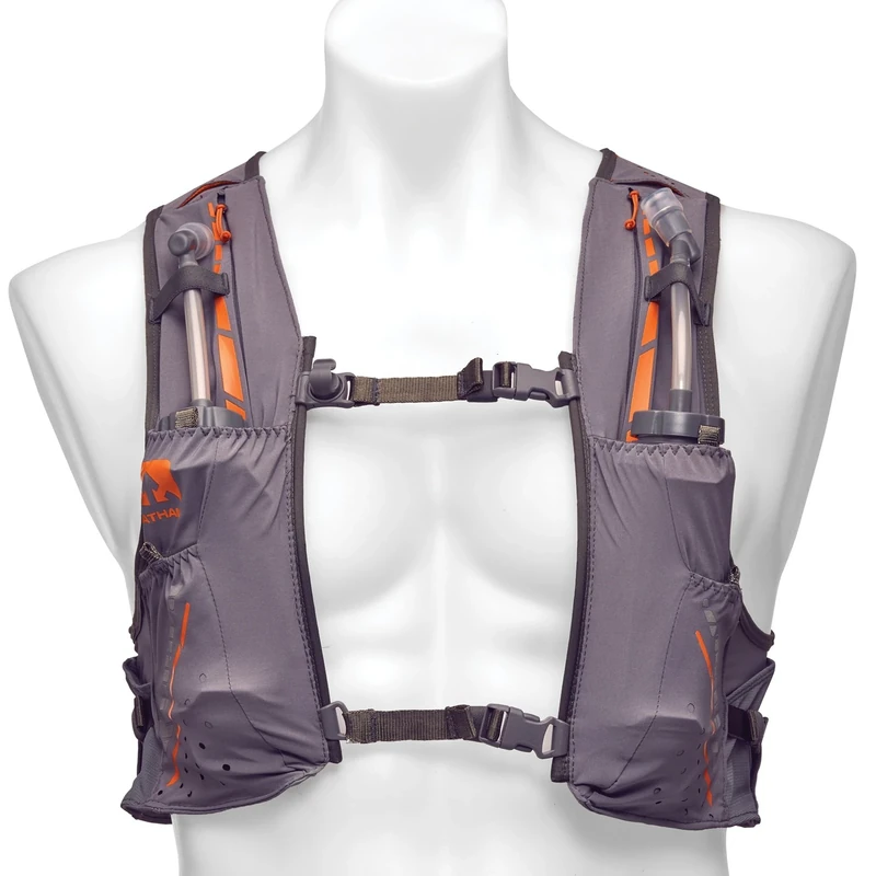 Nathan Unisex's Vaporkrar 4l Vest, Steel Grey, X-Large