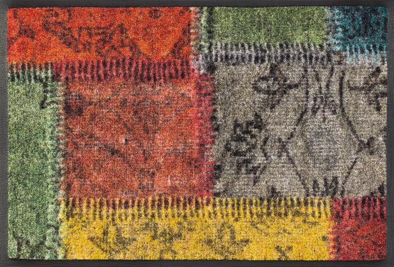 Wash&Dry Doormat, Acrylic, Colourful, 40 x 60 x 0.7 cm - Image 1