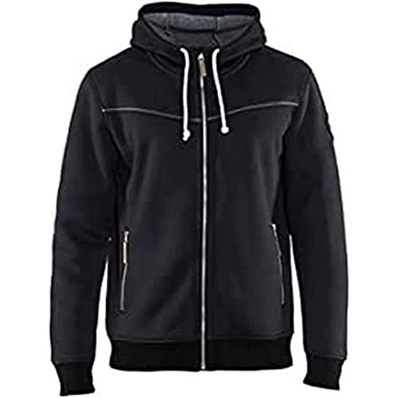 Blakläder 493325149900XL Size X-Large Sweatshirt with Hood - Black