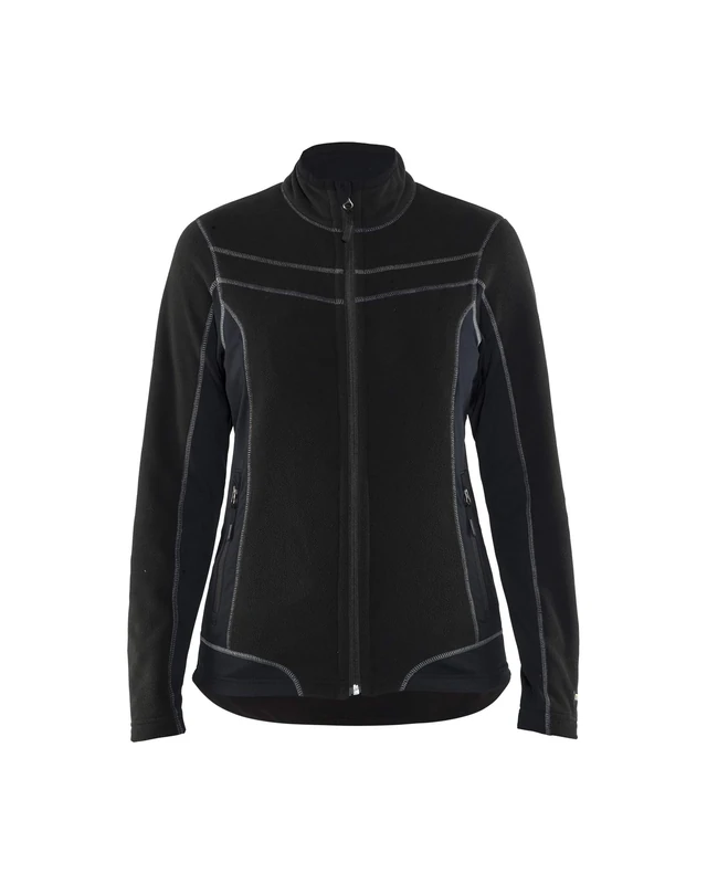Blakläder 492410109900XXXL Size 3X-Large Ladies Microfleece Sweater - Black