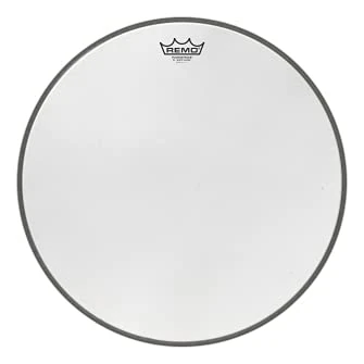 Remo drumhead Powerstroke 3 White Suede Bassdrum 18’ P3-1818-WS