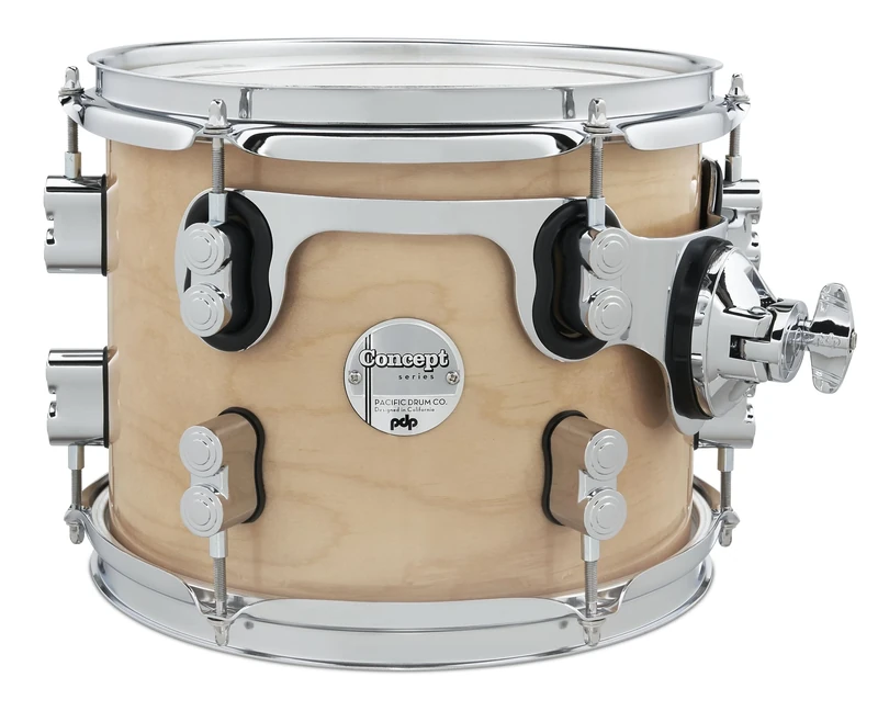 PDP Concept Maple Tom, 10" x 8", Natural Lacquer