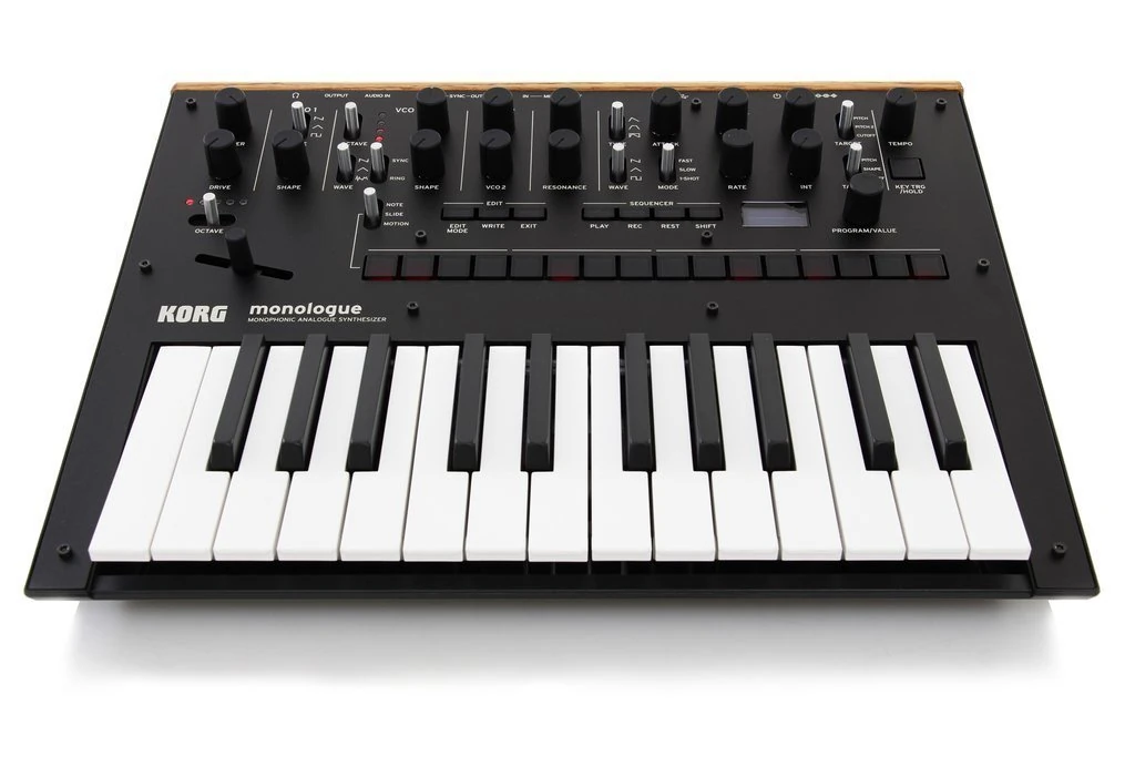 Korg - Monologue Monophonic Analogue Synthesiser - Black