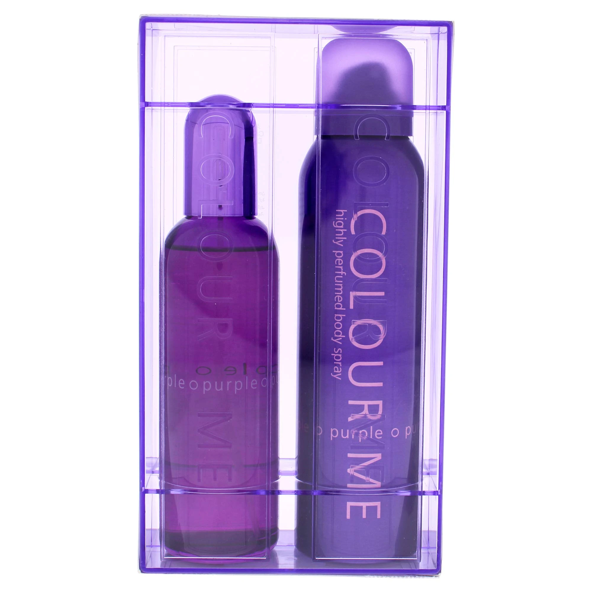 COLOUR ME Purple Perfume for Women. 100ml Eau de Parfum & 150ml Body Spray - Twin Perfume Gift Set Women. Luxury Fragrance - Ladies Perfume Set, Long Lasting Womens Perfumes by Milton-Lloyd