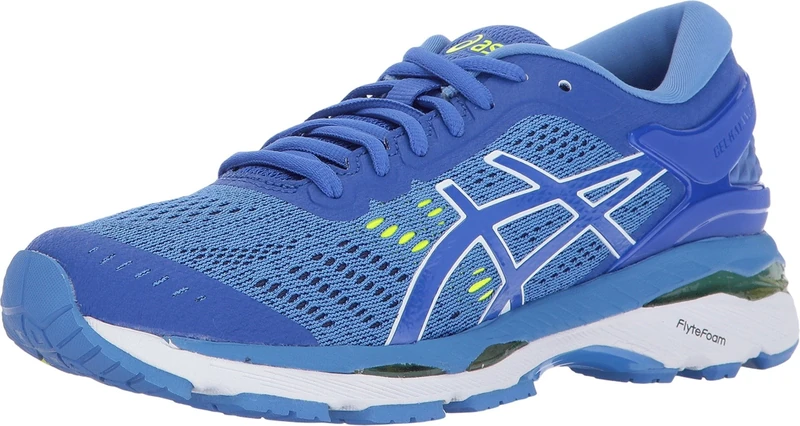 ASICS Womens Gel-Kayano 24 Running Shoe, Blue Purple/Regatta Blue/White, 4 UK