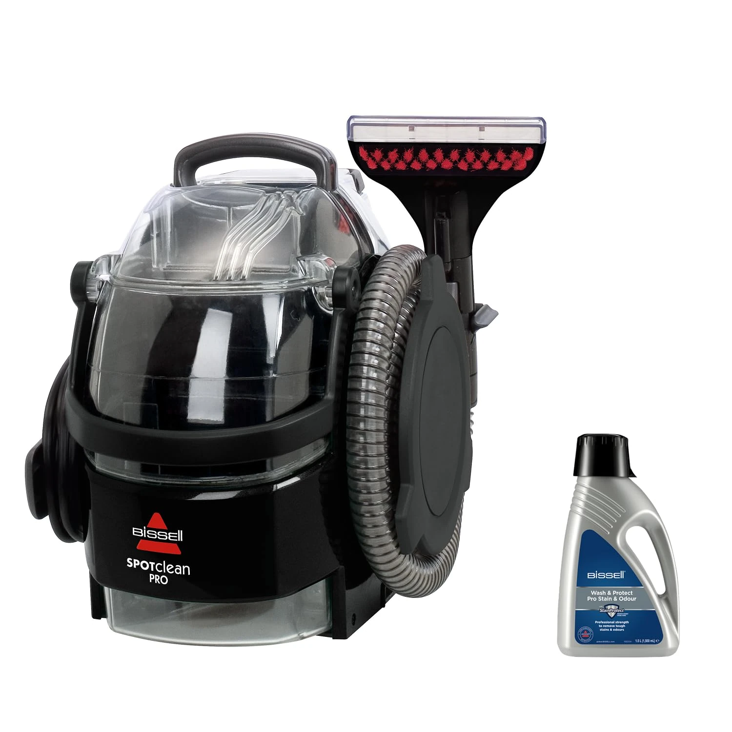 BISSELL SpotClean Pro, Carpet Cleaner, Portable Spot Cleaner 750W, Upholstery Cleaner to Remove Spills & Pet Messes, Carpet Stain Remover for Carpets, Upholstery, Car & Sofa Cleaner, 2.8L, 1558E