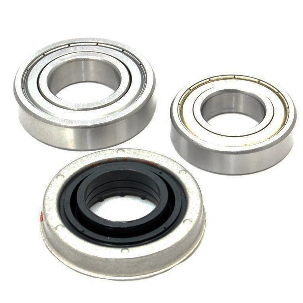 SPARES2GO Drum Bearing & Oil Seal Kit for Hotpoint Washing Machines (6206Z & 6207RS - 35mm)