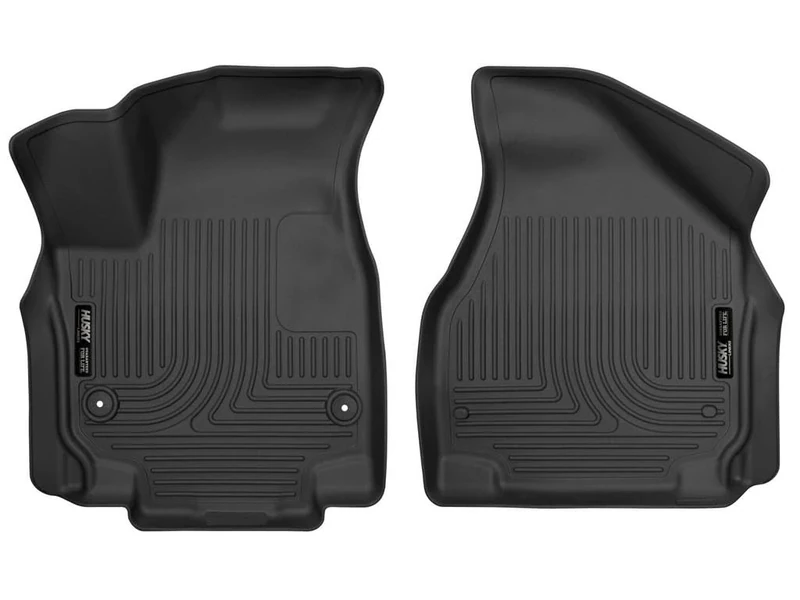 Husky Liners 13011 Fits 2017-20 Chrysler Pacifica Weatherbeater Front Floor Mats, Black, Weatherbeater Front Floor Liners