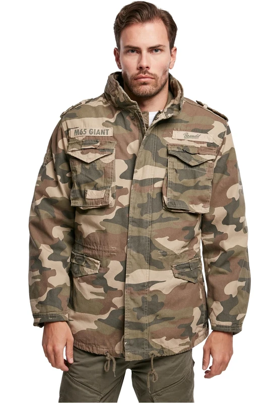 Brandit M65 Giant Jacket, Farbe: li.woodlan, Größe: XXL
